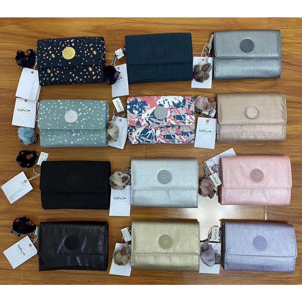 KIPLING Ví Cầm Tay Mini Đựng Tiền Xu Đa Năng Thời Trang Cho Nữ 3710