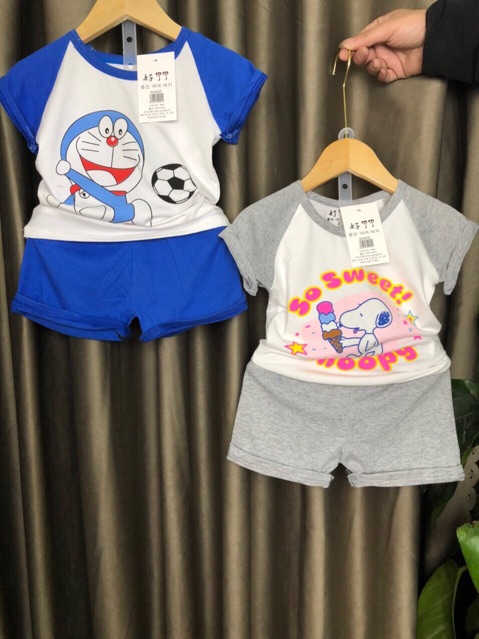 Combo 3b cotton hè kute cho bé