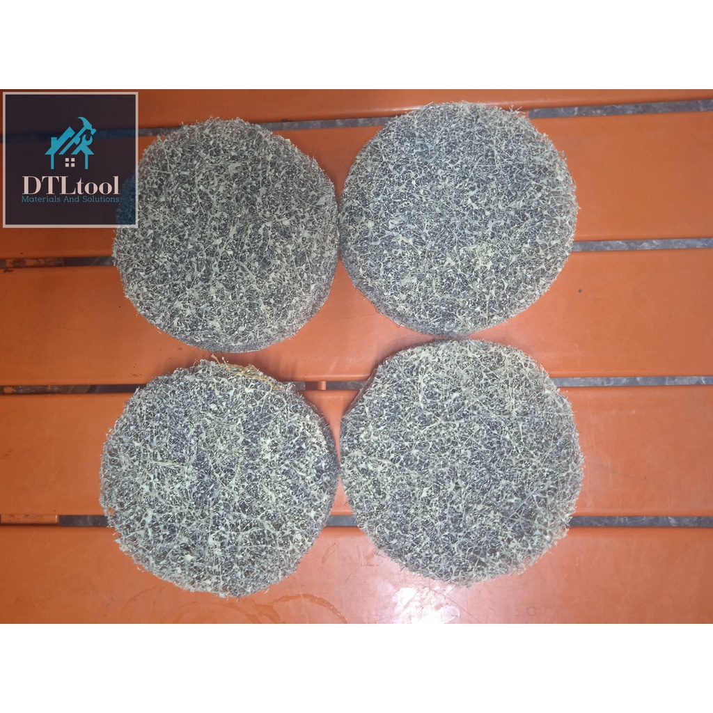 Pad cước đánh bóng sàn bê tông - Pad cước máy mài tay D10cm