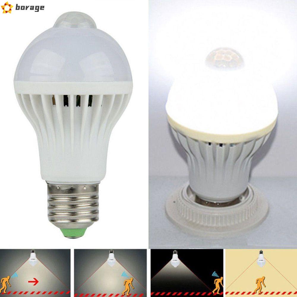 Bóng Đèn Led Thông Minh 5w / 7w / 9w Cảm Biến Chuyển Động Tiết Kiệm Năng Lượng