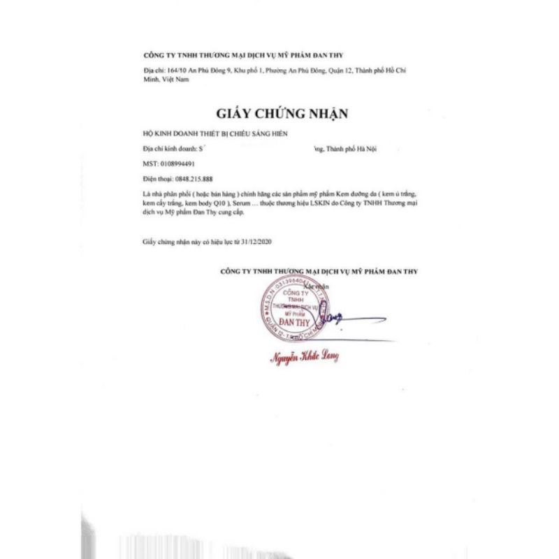 Huyết thanh tơ tắm silky repair đan thy