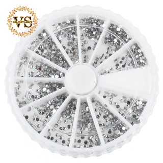 Gói hạt pha lê tròn 1.5mm đính móng nghệ thuật