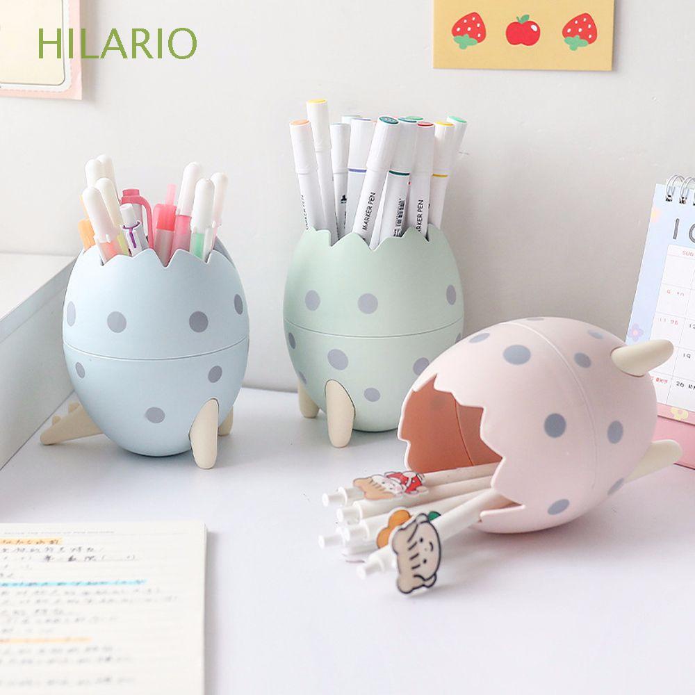 Hộp Đựng Bút Để Bàn Hình Quả Trứng Khủng Long Hoạt Hình Dễ Thương Có Thể Tháo Rời