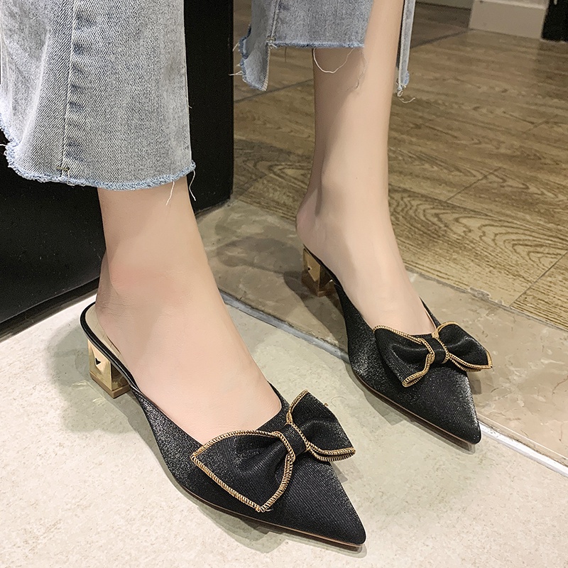 💗 Dép Nữ Dép cao gót  💗 Dép mũi nhọn thời trang dành cho nữ