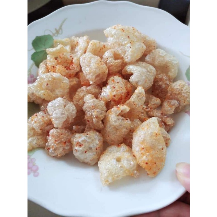 DA HEO CHIÊN GIÒN XÓC MUỐI ỚT ăn kiêng KETO/DAS/LOWCARB 80K/250 gram
