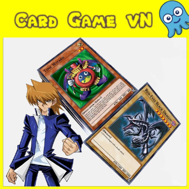 [BÀI IN] Bài YuGiOh – Bộ 45 lá bài – Jonouchi (Joey Wheeler) Deck trong Legendary Deck 2 – Card Game VN