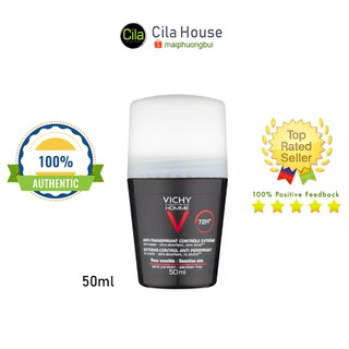 Lăn Khử Mùi Vichy Homme Anti-Transpirant 72h (Cho Nam Giới) - Cila House