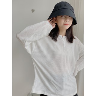 Áo thun cúc ngực tay bo ap244 1994closet