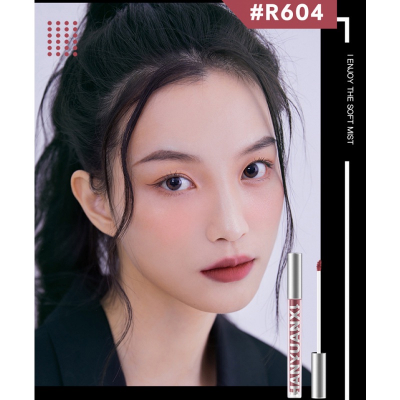 Son Môi Heyxi Dạng Lỏng Chống Thấm Nước Không Phai Màu Sắc Nhung Mịn