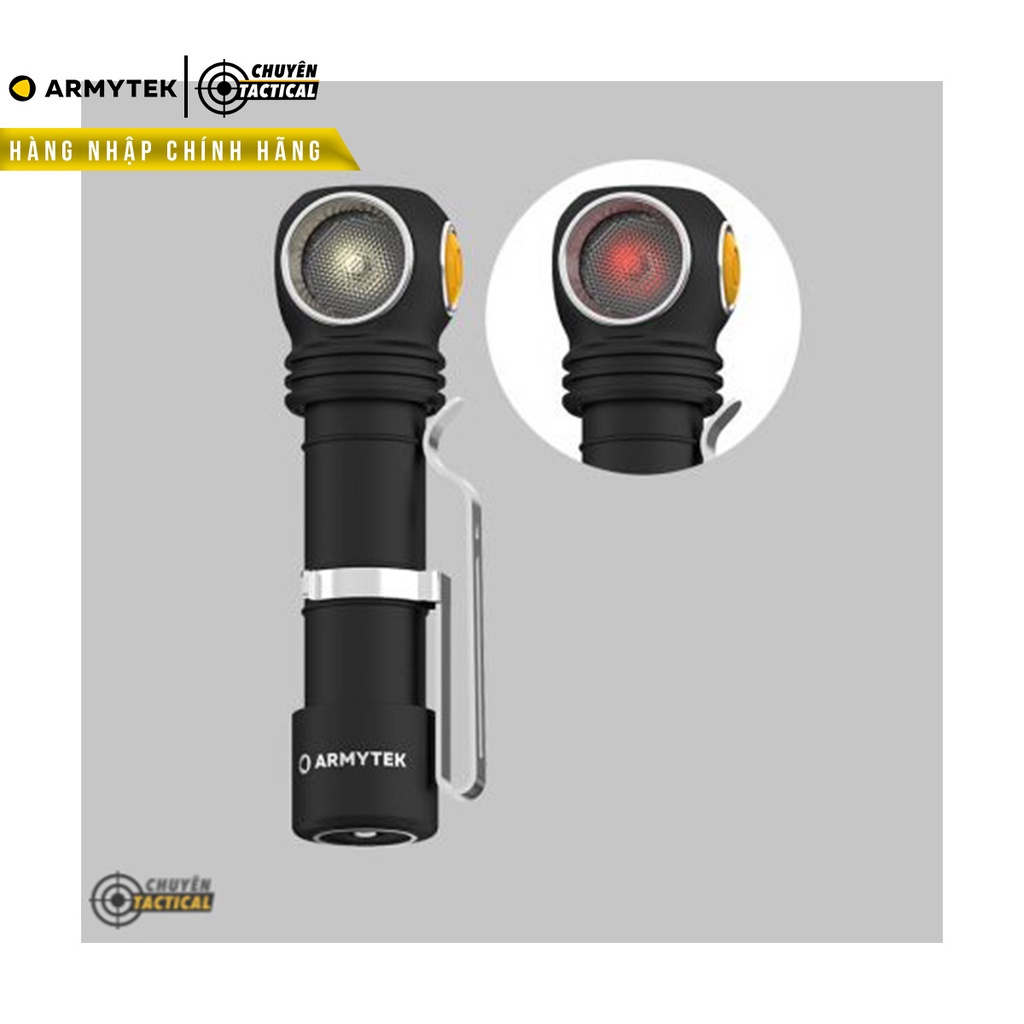 Đèn Pin Armytek Wizard C2 WR ( Warm/Red )