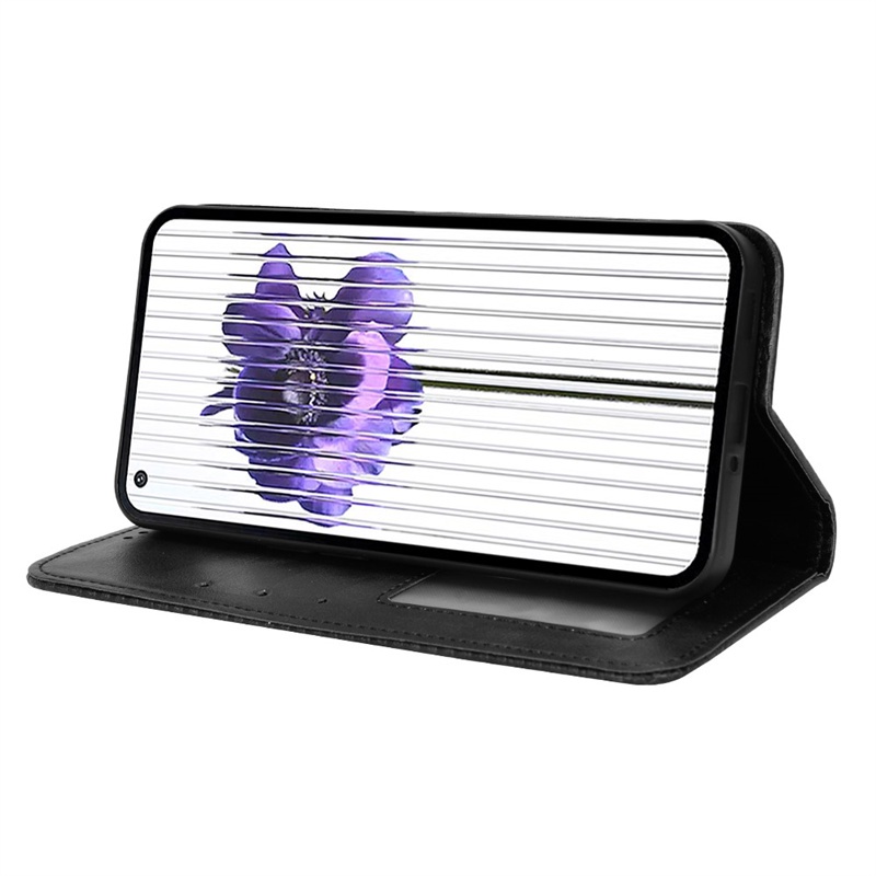 Ốp Điện Thoại Da Kèm Ngăn Đựng Thẻ Khóa Nam Châm Tự Dính Cho Iphone 1 1