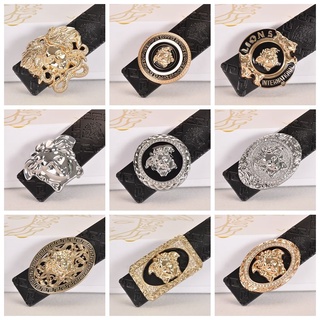 Thắt Lưng Versace Họa Tiết Sọc Caro Thời Trang Cho Nam