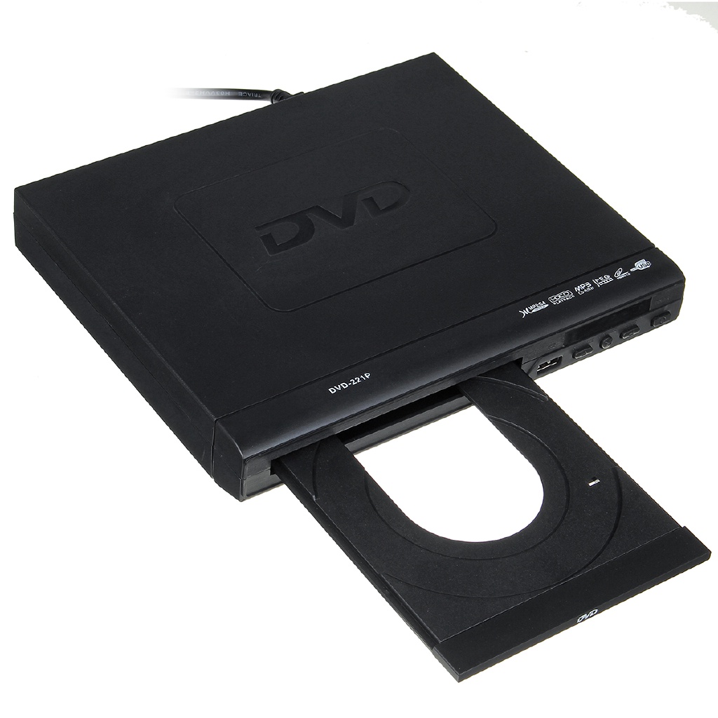 Đầu DVD Đa Phương Tiện Kỹ Thuật Số 1080P Cổng USB 2.0 3.0 Hỗ Trợ HDMI CD SVCD VCD MP3