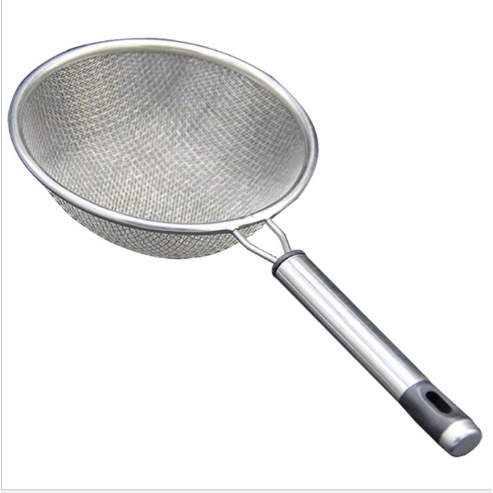 Ray lọc bột - Lọc hạt chanh, cam 2 lớp inox nhiều kích cỡ