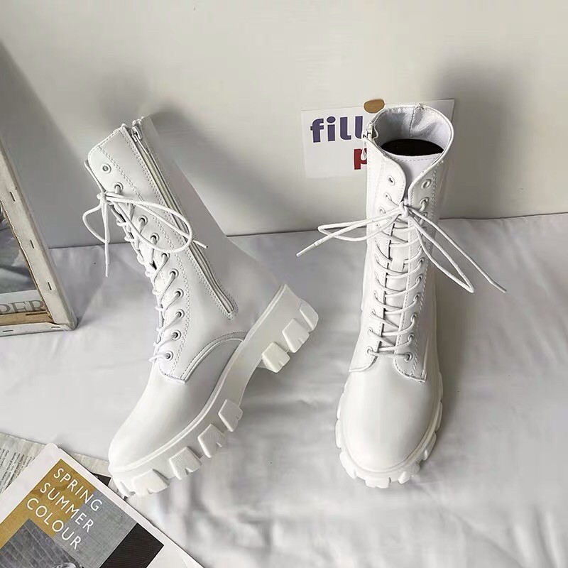 (Order) Boots lửng đế đinh phối khoá cạnh (ảnh thật ở cuối) - A6 | BigBuy360 - bigbuy360.vn
