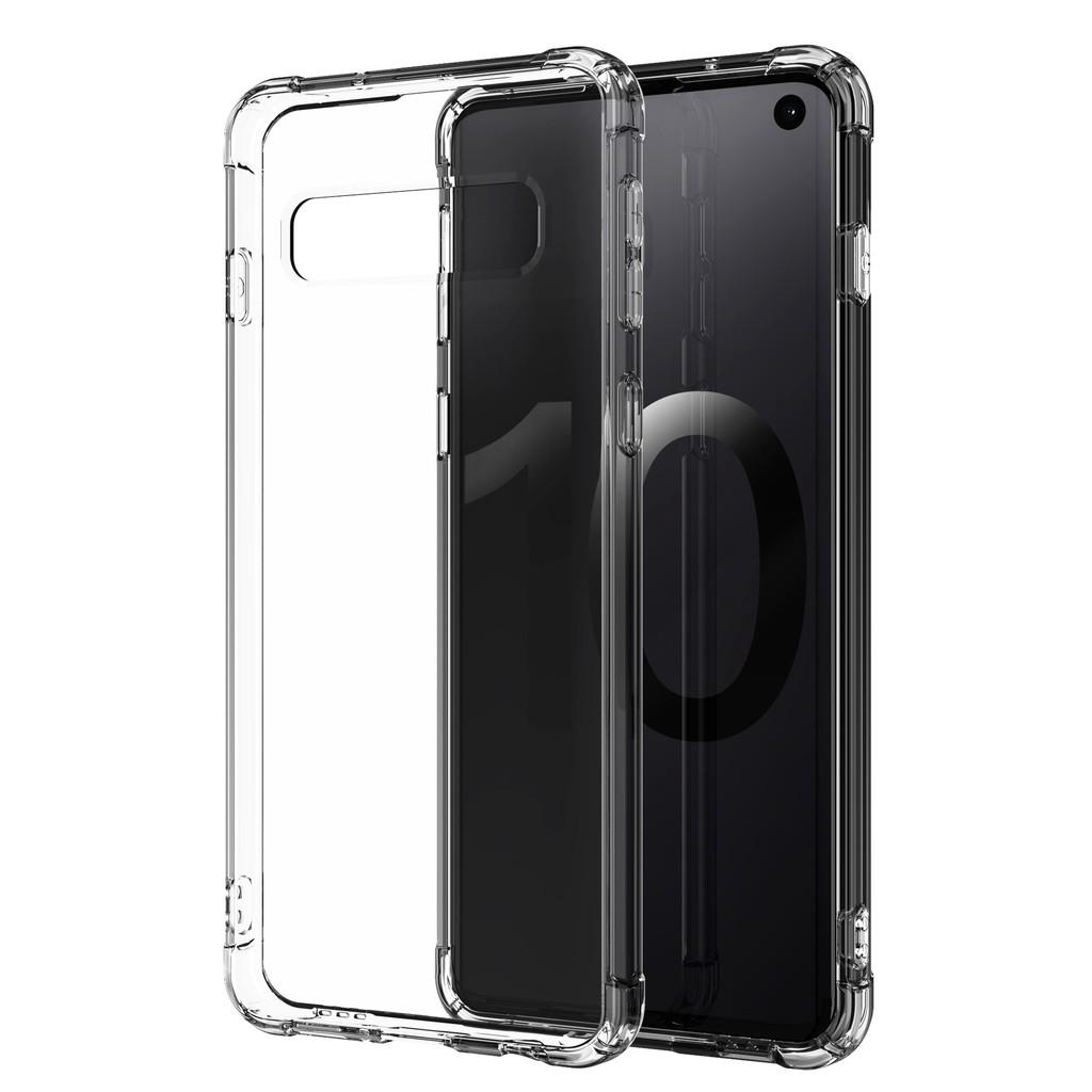 Ốp điện thoại silicon trong suốt chống sốc cho Samsung GalaxyS10 S10 Plus S10Lite