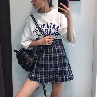 CHÂN VÁY TENNIS CARO.   