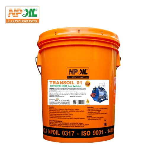 Dầu truyền nhiệt NP TRANSOIL Xô 18L - NPOIL