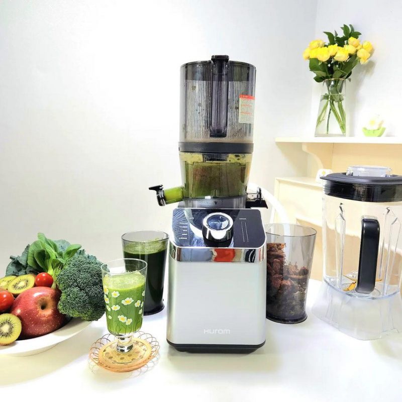 Máy Ép Chậm Hurom M100 - Hàng Chính Hãng - Kèm cối xay