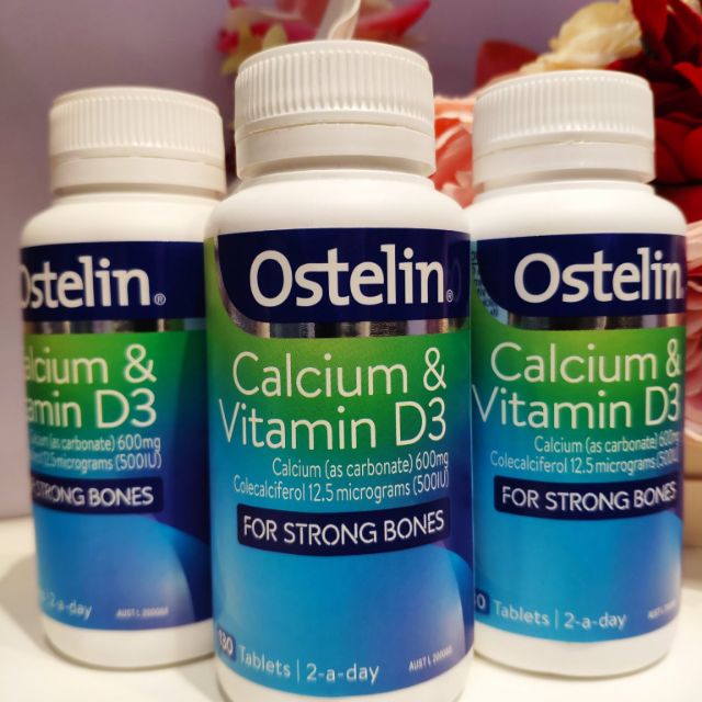 OSTELIN CANXI VÀ VITAMIN D CHO BÀ BẦU 130V - HÀNG ÚC