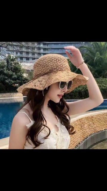 Nón đi biển Thời Trang Hè, mũ đi biển