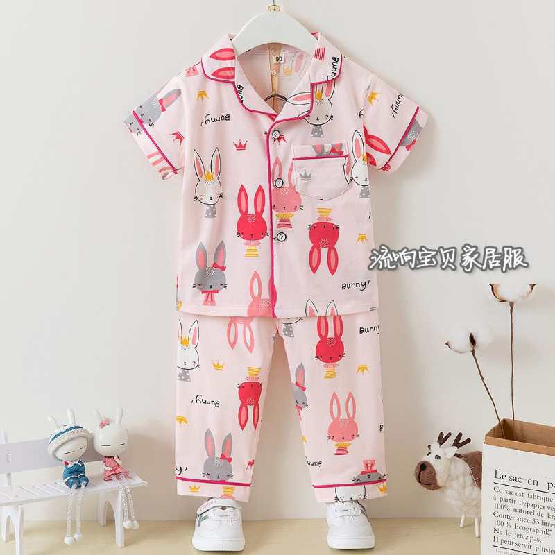 Bộ Pijama Áo Cộc Quần Dài Cho Bé Size Nhỡ 3-6 tuổi (15-25kg)