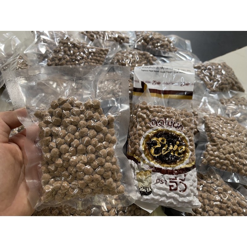 gói lẻ 150gr trân châu đen caramen Thái Lan cực ngon