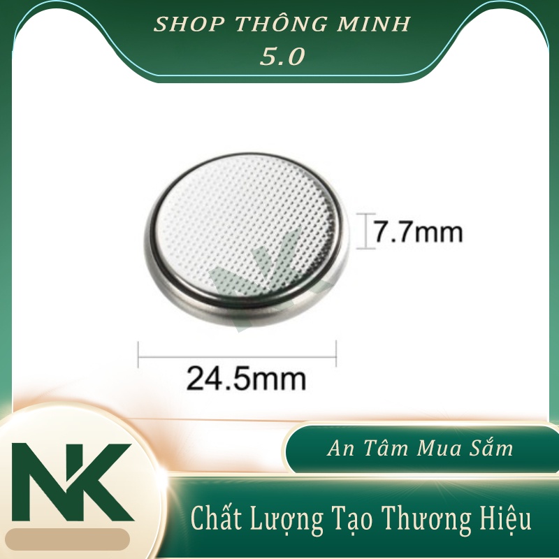 Pin cúc áo CR1220 CR2025 CR2032 CR2477 CR2450 Chính hãng giá rẻ pindieukhien pincmos