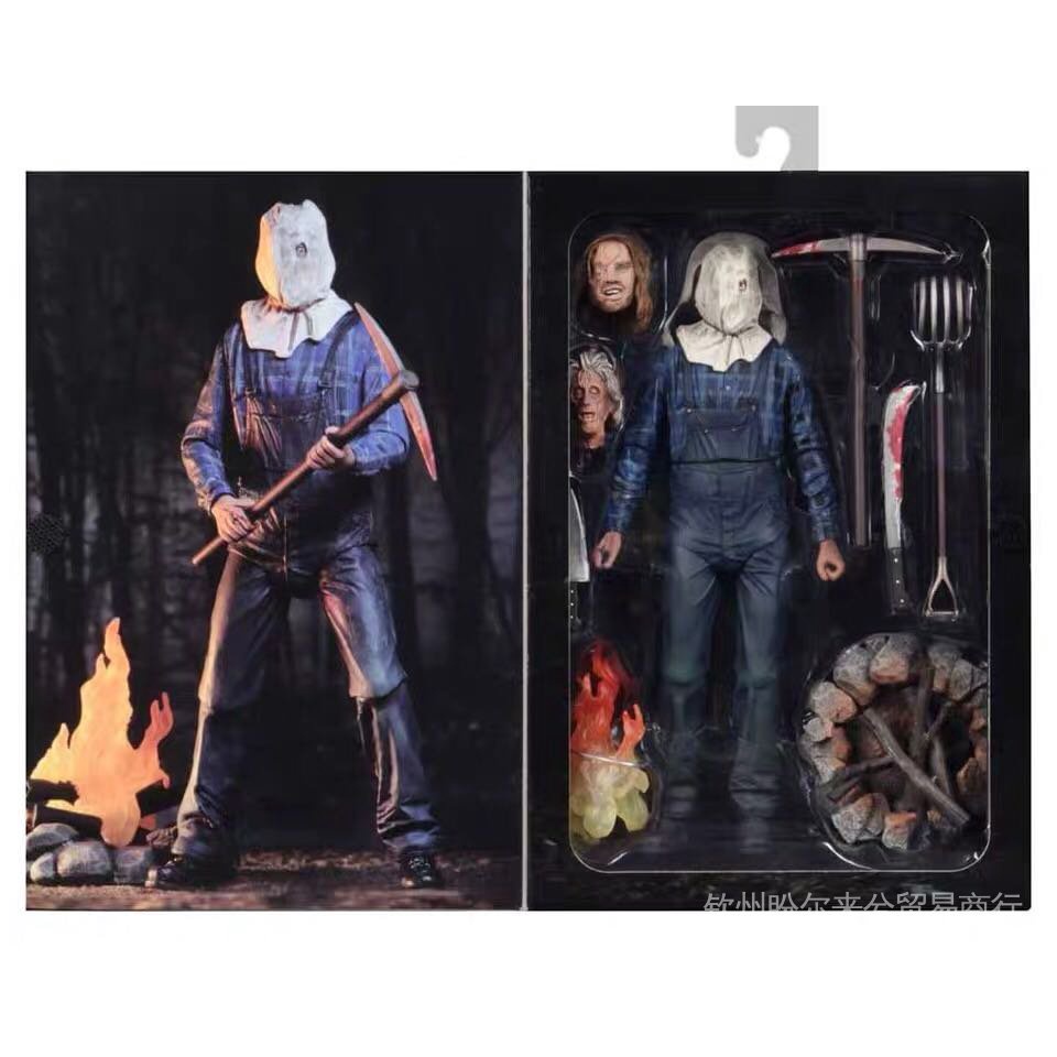 Neca Mô Hình Nhân Vật Jason Texas Madman Trong Phim Thứ Sáu Halloween