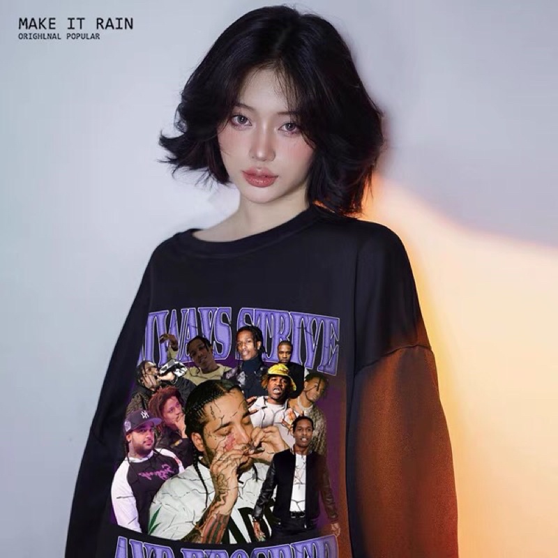 Áo sweater make it rain (có sẵn) and prosper