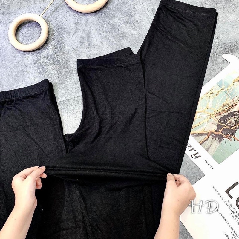 Quần legging nữ body dáng dài ⚡️free ship⚡️ quần legging dài mềm mỏng co dãn thoải mái | BigBuy360 - bigbuy360.vn
