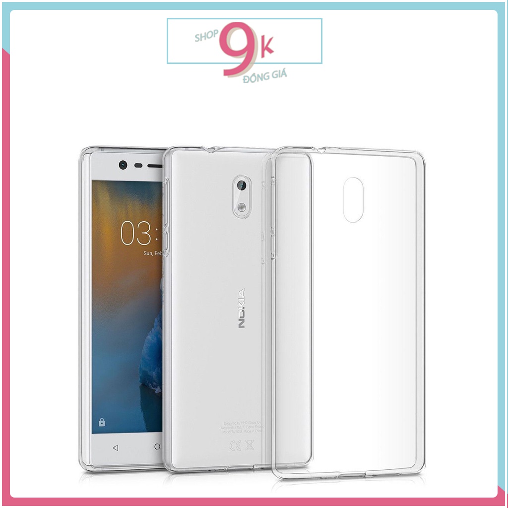 Ốp dẻo trong suốt cao cấp cho NOKIA 2 / NOKIA 3