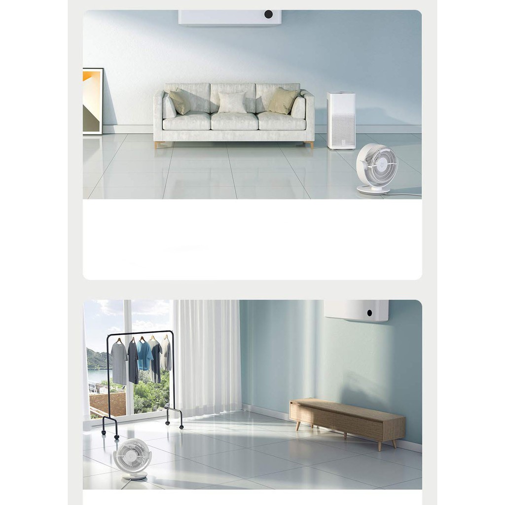 Quạt lưu thông không khí thông minh Miija DC inverter ZLXHS01ZM