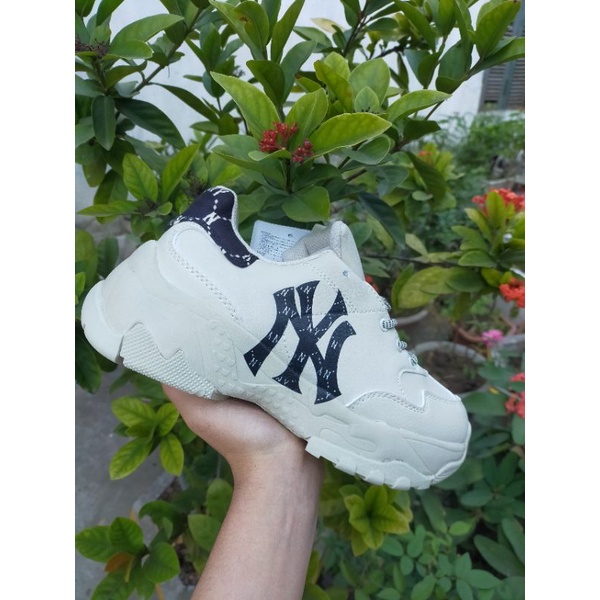 [Full Box × Bill]Giày MLB NY Gót Đen
