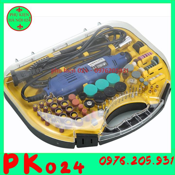 Bộ Máy Khoan Mài LX134 100 Chi Tiết 6 Tốc Độ Hàng Cao Cấp