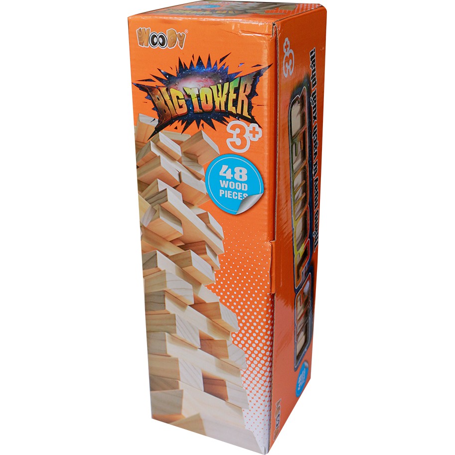 Trò Chơi RÚT THANH MỘC BIG TOWER Woody - Mã sản phẩm:  3204