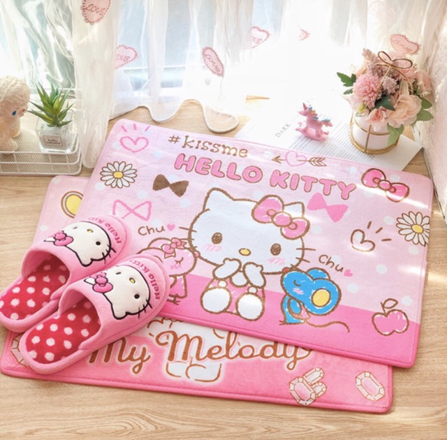 Thảm bông HelloKitty 45*1M2