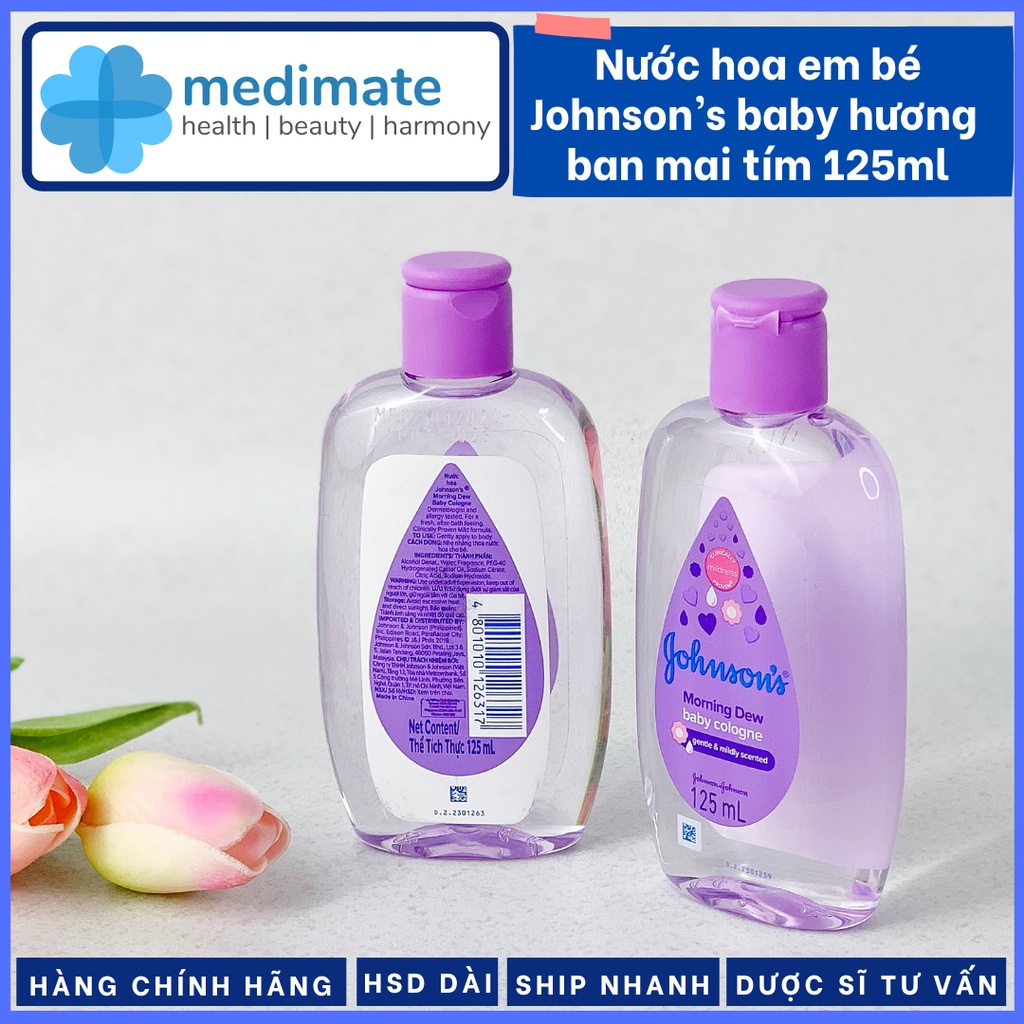 Nước hoa em bé Johnson's Baby Cologne hương thơm dễ chịu