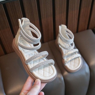 sandal chiến binh đính đá bé gái
