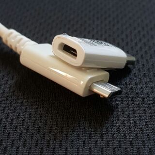 Combo Cáp Micro USB ngắn 25Cm & Jack Chuyển Type-C Samsung.