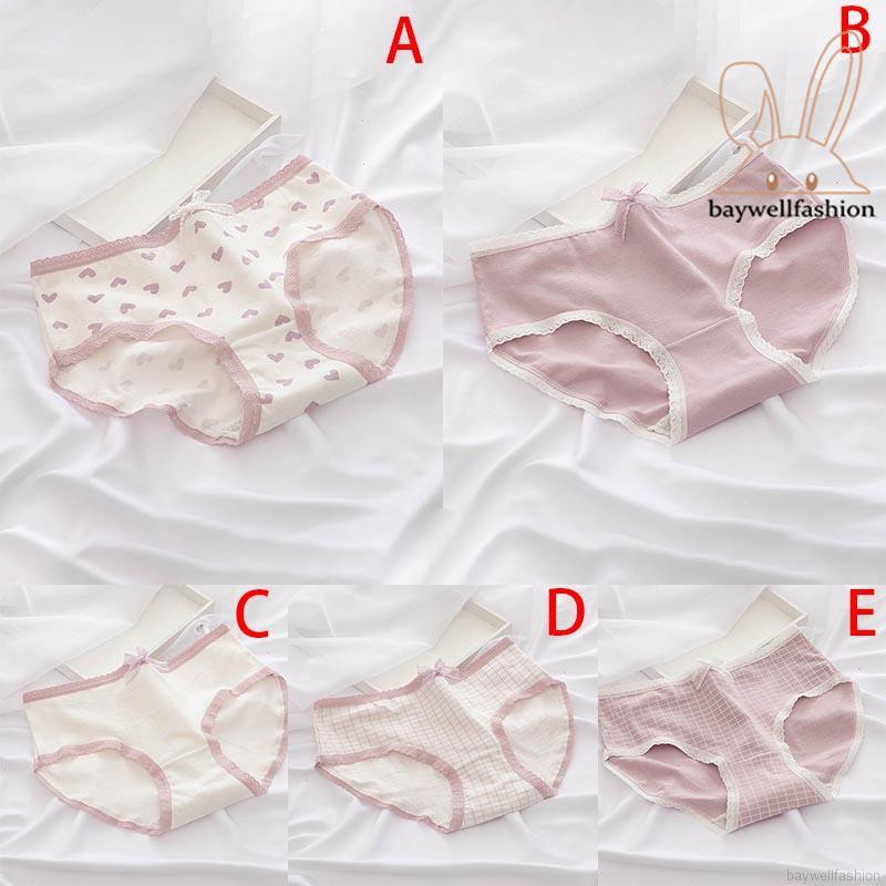 Quần Lót Vải Cotton Thoáng Khí Cho Nữ Size M-2Xl | BigBuy360 - bigbuy360.vn