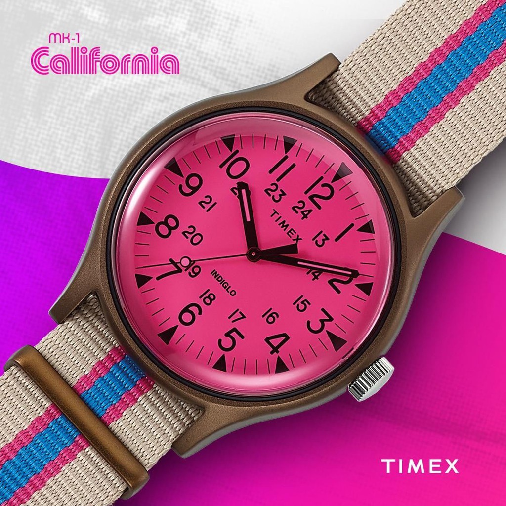 Đồng hồ Nam Timex MK1 Aluminum California 40mm.
