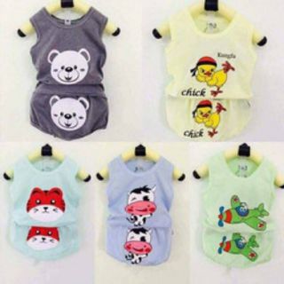 Set 10 Đồ bộ chip thú cho bé