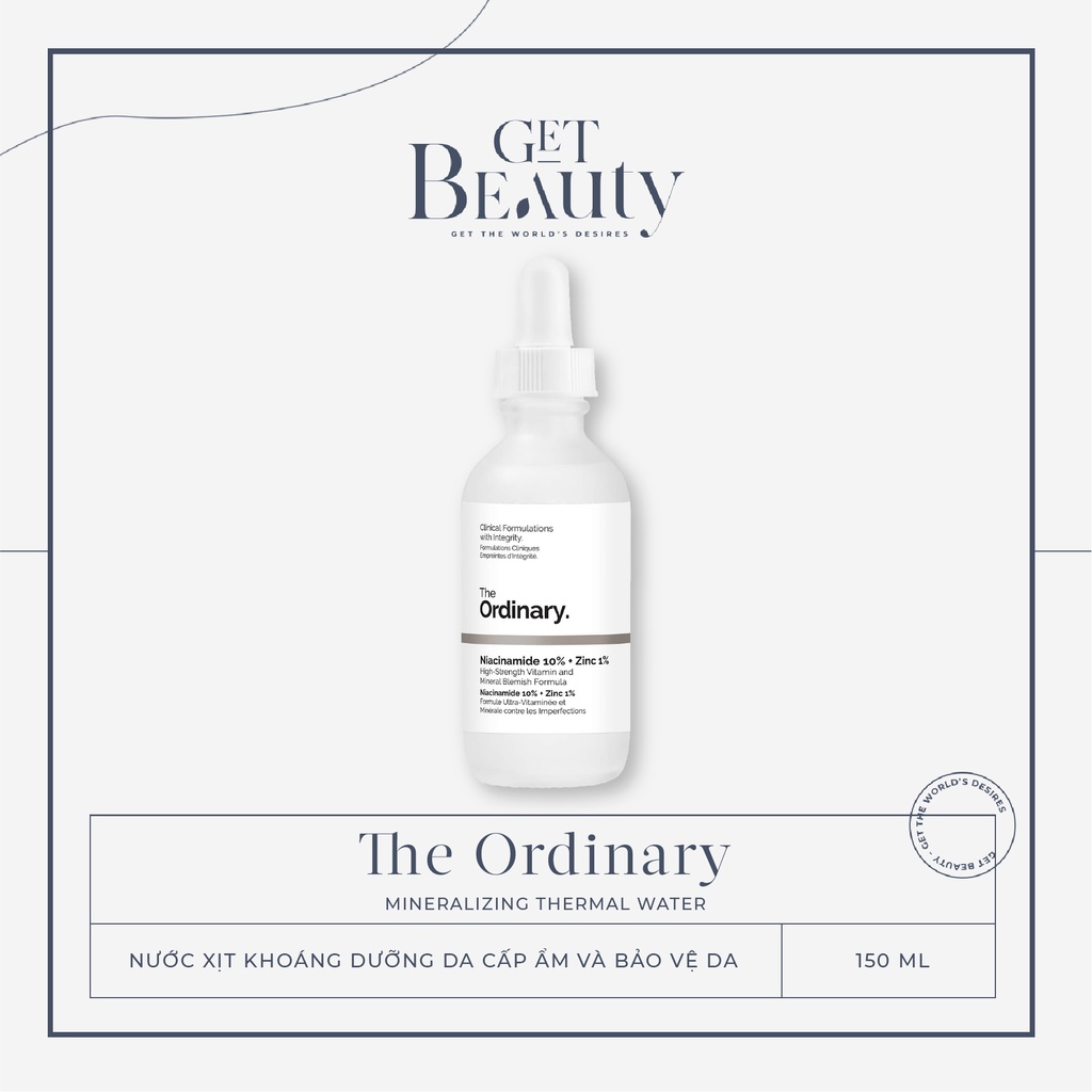 TINH CHẤT SÁNG DA GIẢM THÂM MỤN NIACINAMIDE 10% + ZINC 1% - THE ORDINARY