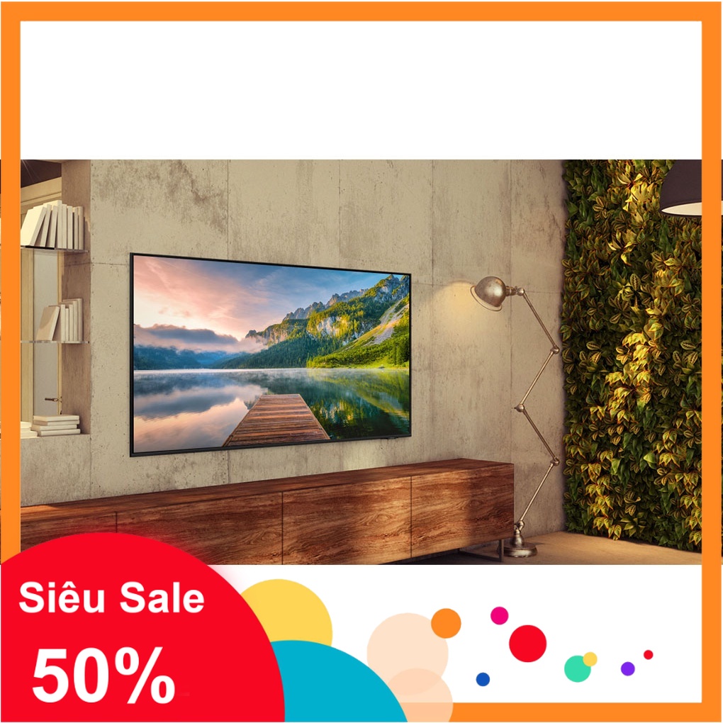 giao hàng toàn quốc _ Smart Tivi Samsung 4K Crystal UHD 43 inch UA43AU8000 _ lắp đặt toàn quốc