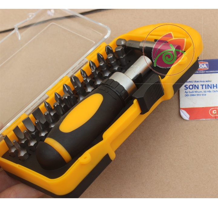 Bộ 26 Đầu Vít Các Loại Đa Năng Bits Set TOLSEN 20034
