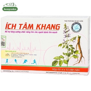 ÍCH TÂM KHANG - Giúp tăng cường sức khỏe tim mạch.