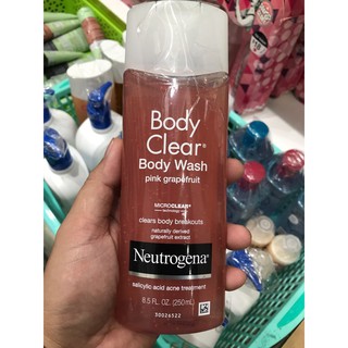 Sữa tắm Neutrogena Body Wash pink grapefruit 250ml của Mỹ