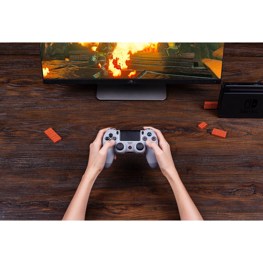 8Bitdo Wireless USB Adapter kết nối nhiều loại tay cầm cho Nintendo Switch, PC, Android, MacOS