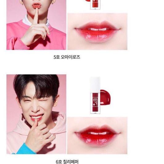 Áo Thun In Hình Nhóm Nhạc Monsta X Tony Moly Liptone Get It Tint